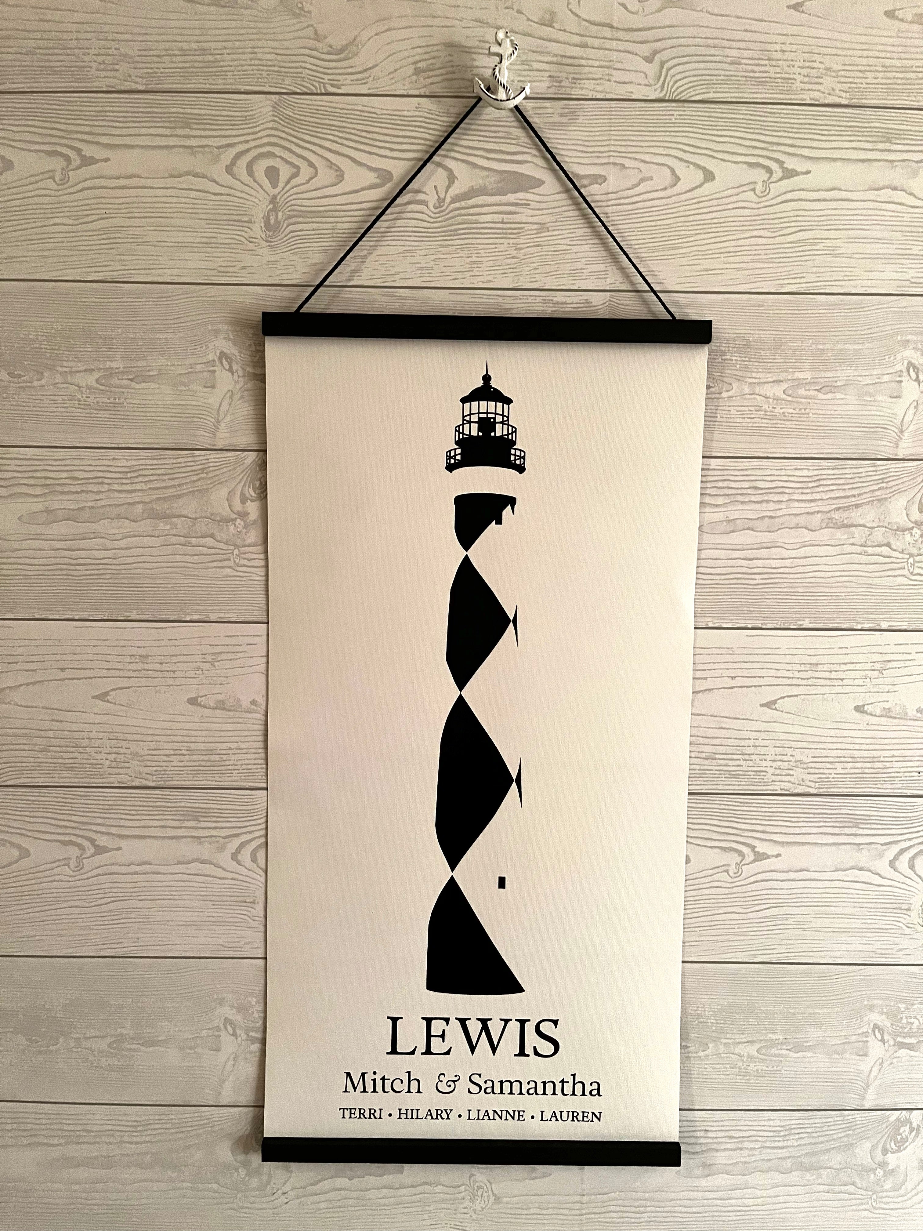 Cape Lookout Banner with Personalization